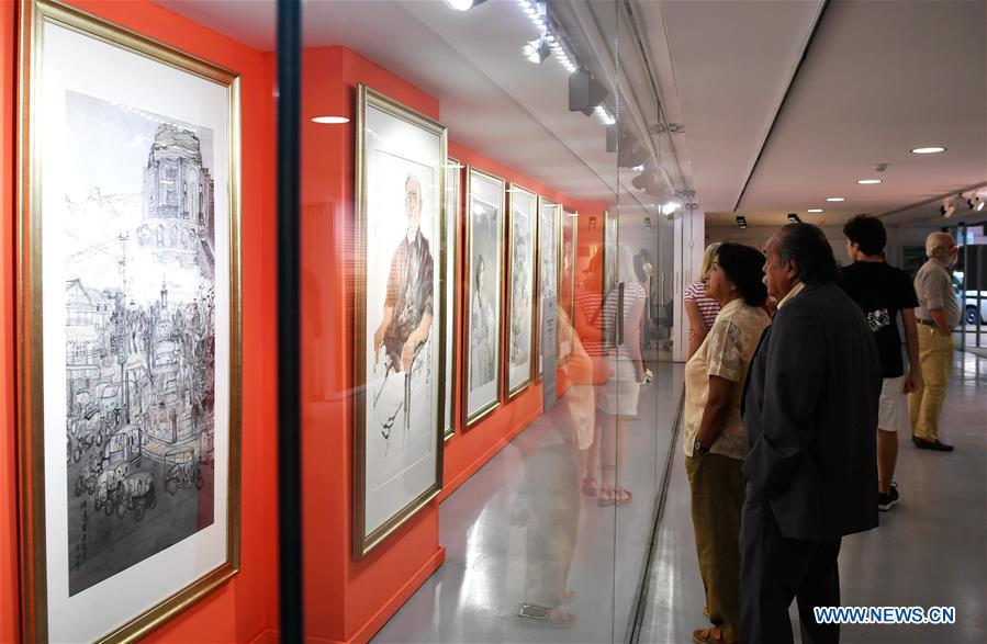Obras de arte chinesa exibidas em Madrid