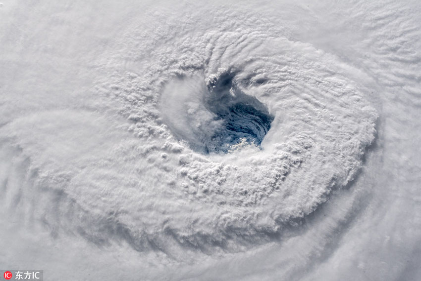 Galeria: Astronauta compartilha fotos do furacão Florence capturadas do espaço