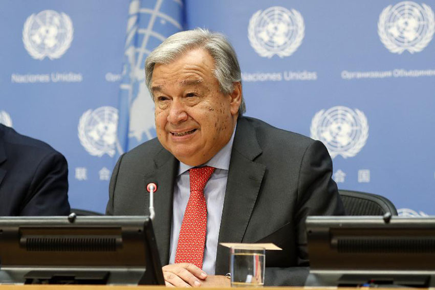 Chefe da ONU diz que diplomacia multilateral está sob ameaça