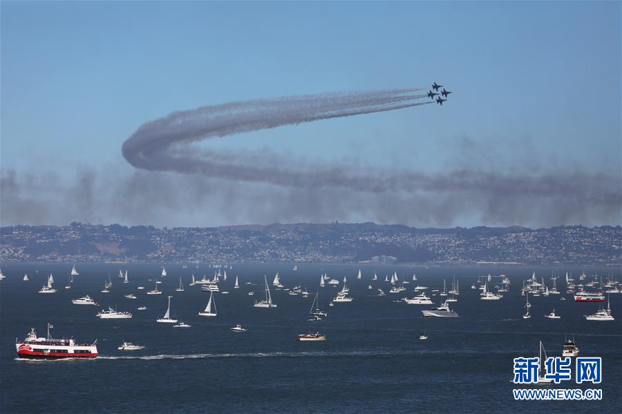 Galeria: Show aéreo realizado em San Francisco