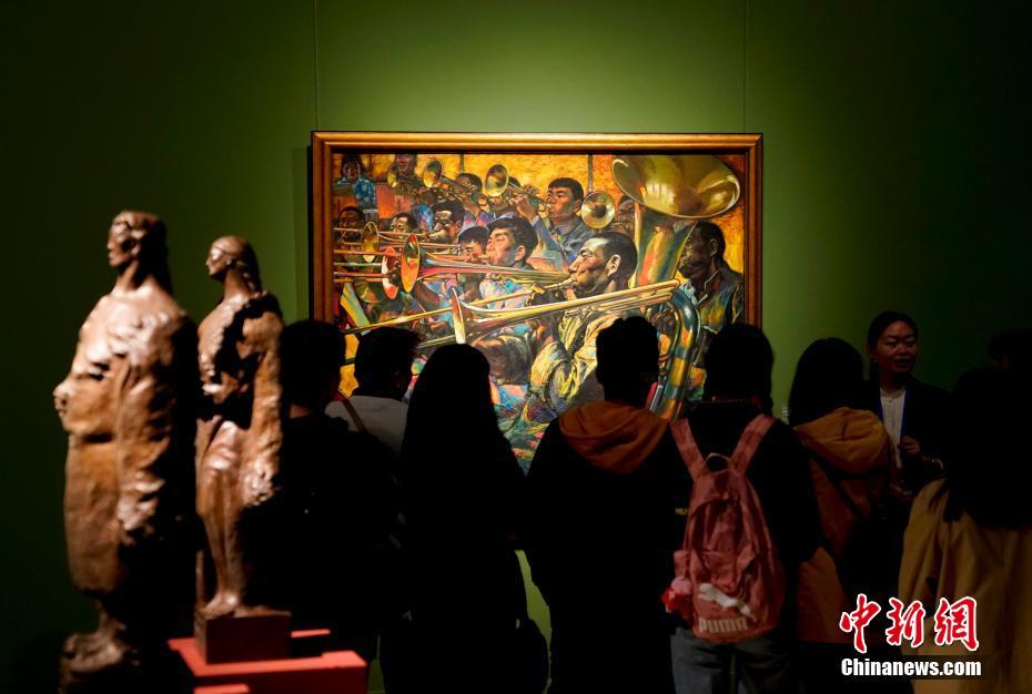 Museu Nacional de Arte da China: Exibição de arte realizada em homenagem aos 40 anos da reforma e abertura
