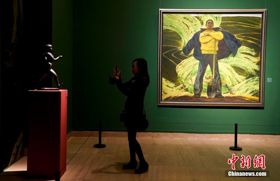 Museu Nacional de Arte da China: Exibição de arte realizada em homenagem aos 40 anos da reforma e abertura
