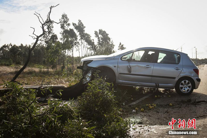 Portugal: Tempestade Leslie deixa 1 morto e 18 feridos