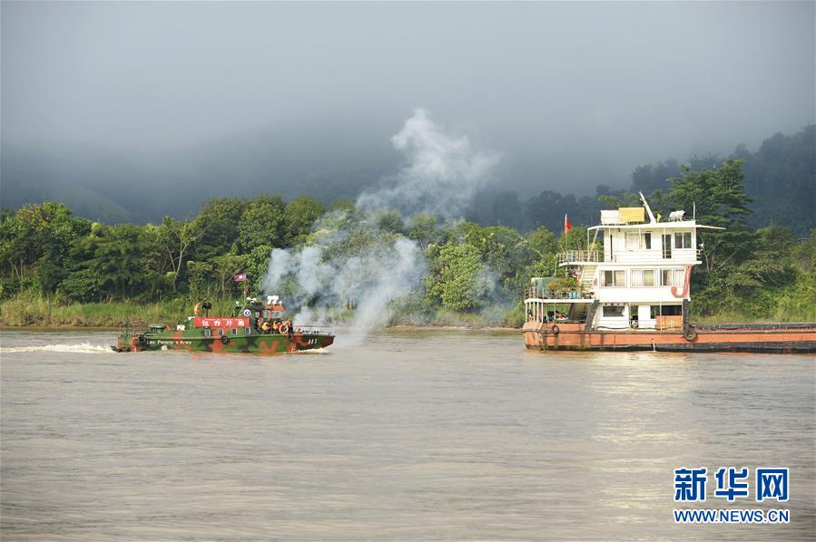 China, Laos, Myanmar e Tailândia começam 76ª patrulha conjunta no Rio Mekong
