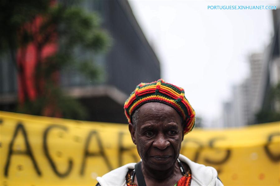 Marcha contra racismo marca o Dia da Consciência Negra em São Paulo