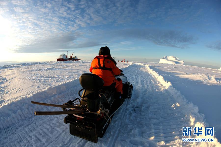 Equipe chinesa explora rotas de abastecimento de estação de pesquisa na Antártica