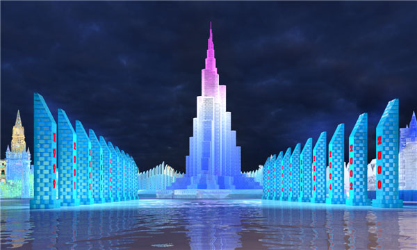 Harbin prepara icônico Festival Internacional de Gelo e Neve