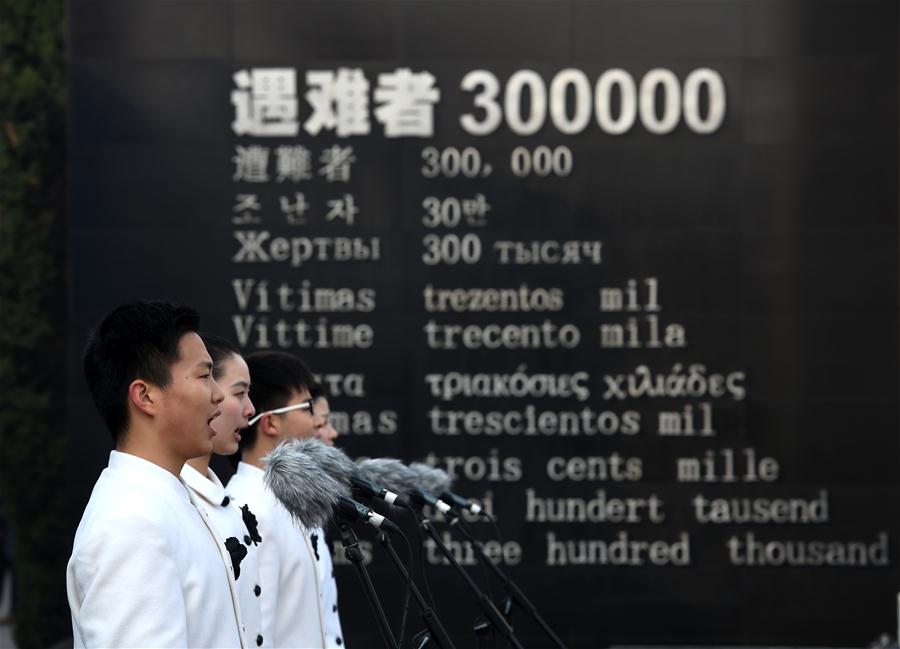 China realiza cerimônia memorial pelas vítimas do Massacre de Nanjing