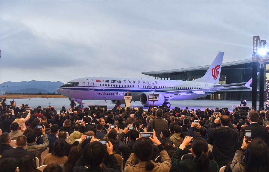 Fábrica da Boeing na China entrega seu primeiro avião
