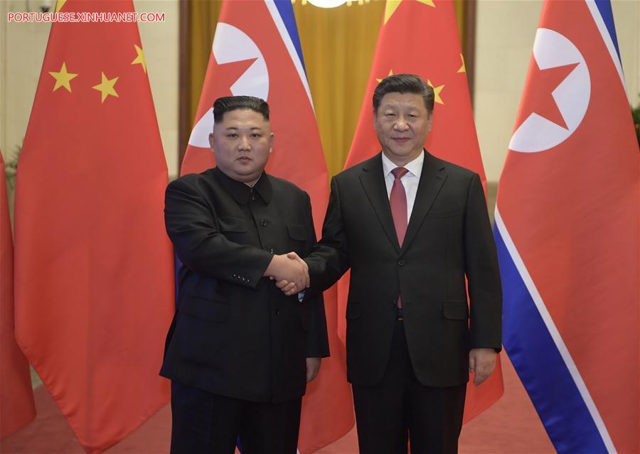 Xi Jinping e Kim Jong Un realizam conversações e atingem importantes consensos