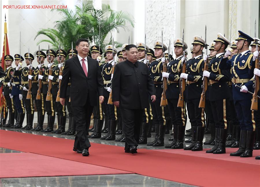 Xi Jinping e Kim Jong Un realizam conversações e atingem importantes consensos