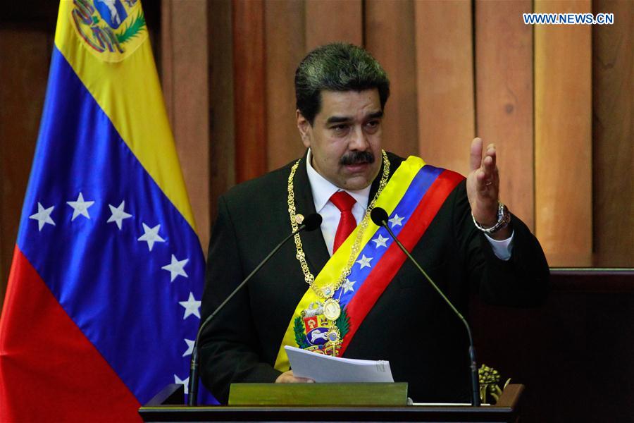 Maduro presta juramento para novo mandato presidencial
