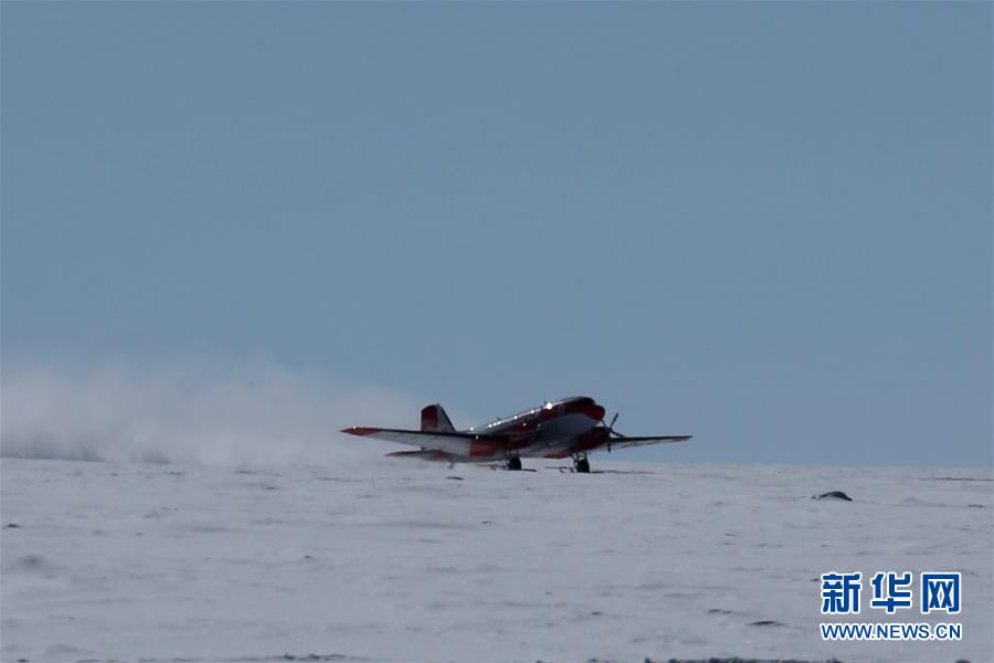 Aeronave Polar Chinesa chega ao Pólo Sul