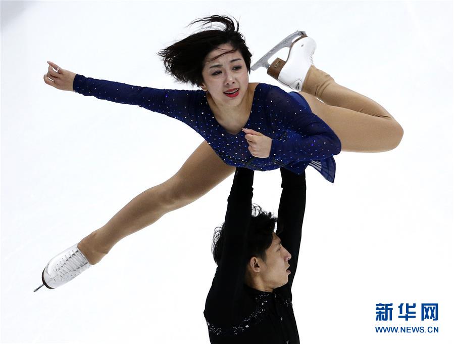 Chineses Sui e Han vencem título de pares no Campeonato dos Quatro Continentes de Patinação Artística