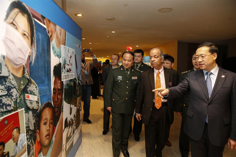 Inaugurada exposição sobre contribuições da China para operações de manutenção da paz em Nova York