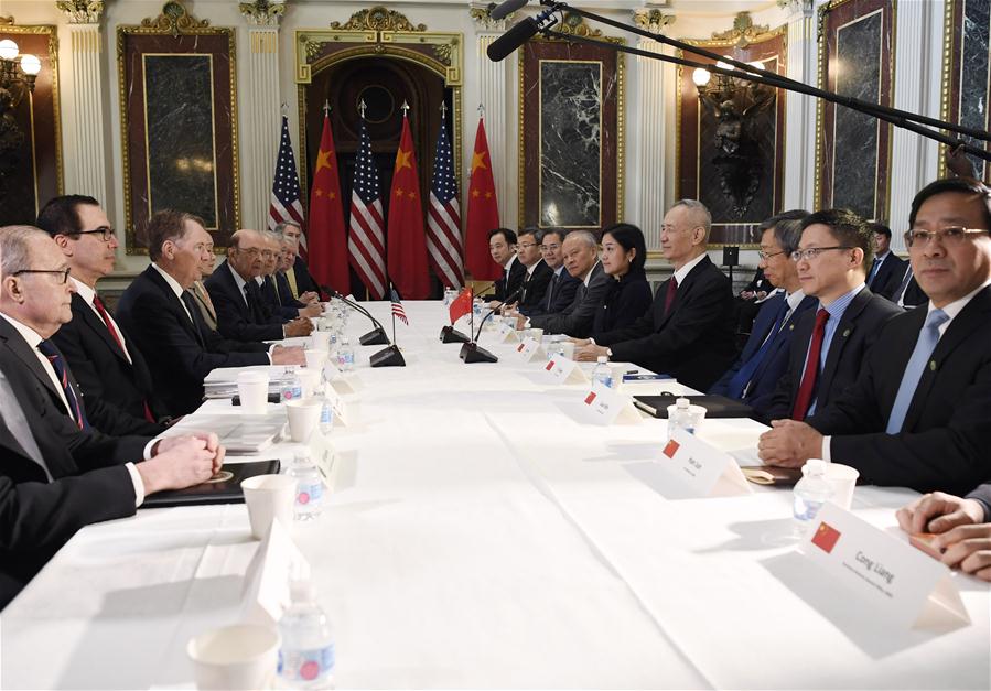 China e EUA começam 7ª rodada de conversações comerciais de alto nível em Washington