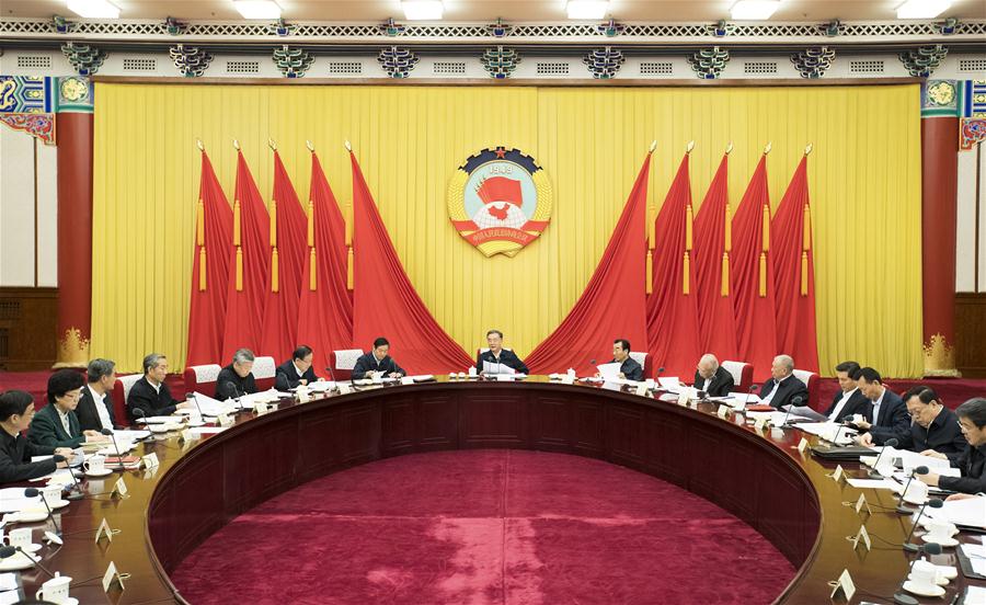 Máximo assessor político da China pede trabalho consultivo melhorado