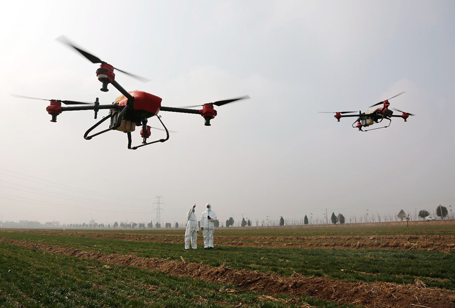 Drones entram no quotidiano dos chineses