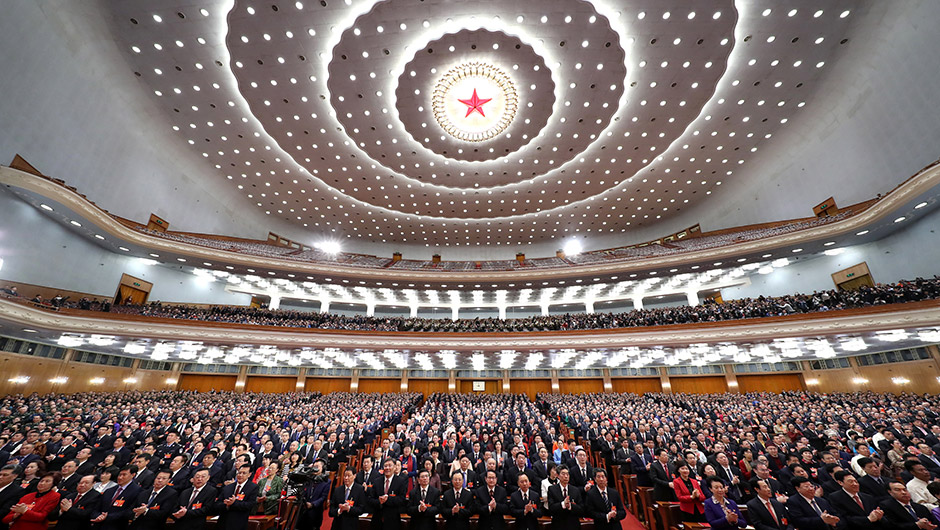 Legislativo nacional da China realiza reunião de encerramento da sessão anual