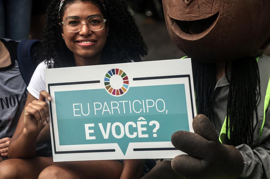 Galeria:Estudantes de São Paulo participam de movimento contra a mudança climática