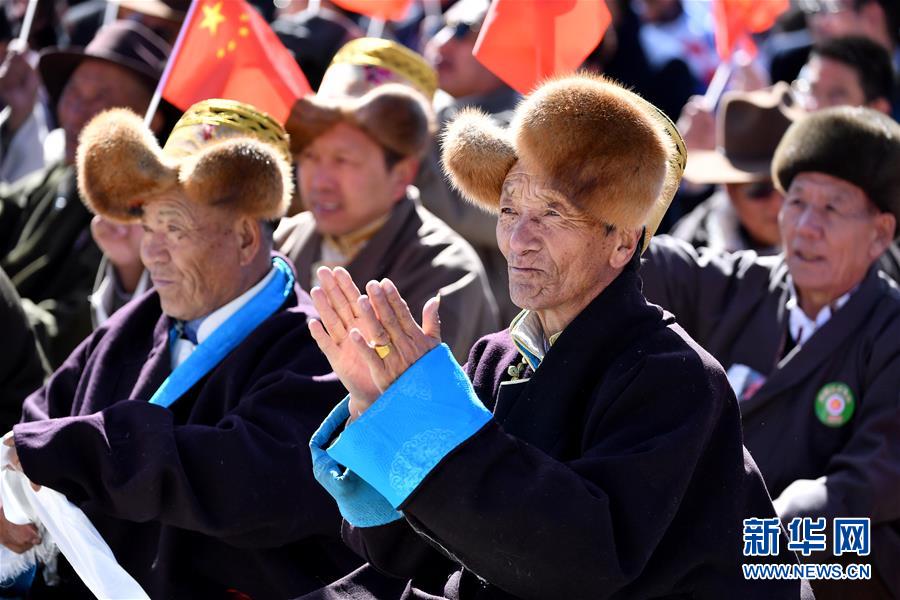 Galeria:A cerimónia do 60º aniversário da reforma democrática do Tibete foi realizada em Lhasa