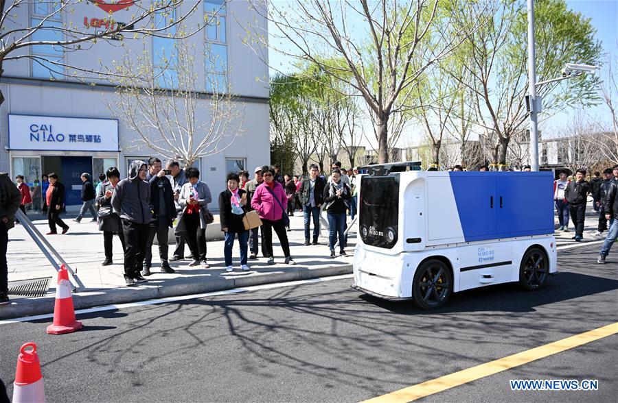 Galeria: Veículo de entrega não tripulado em serviço na Nova Área de Xiongan