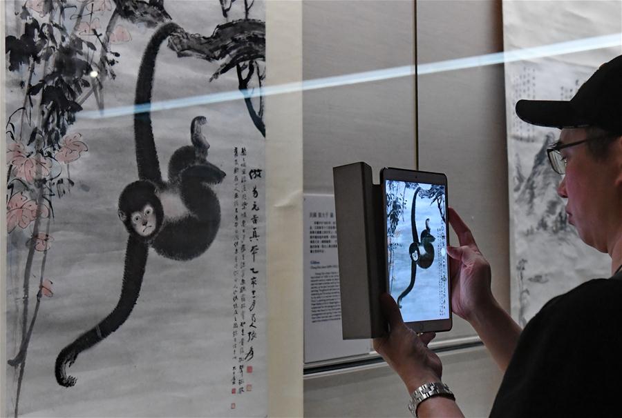 Exposição em Taiwan exibe trabalhos do artista Chang Dai-chien