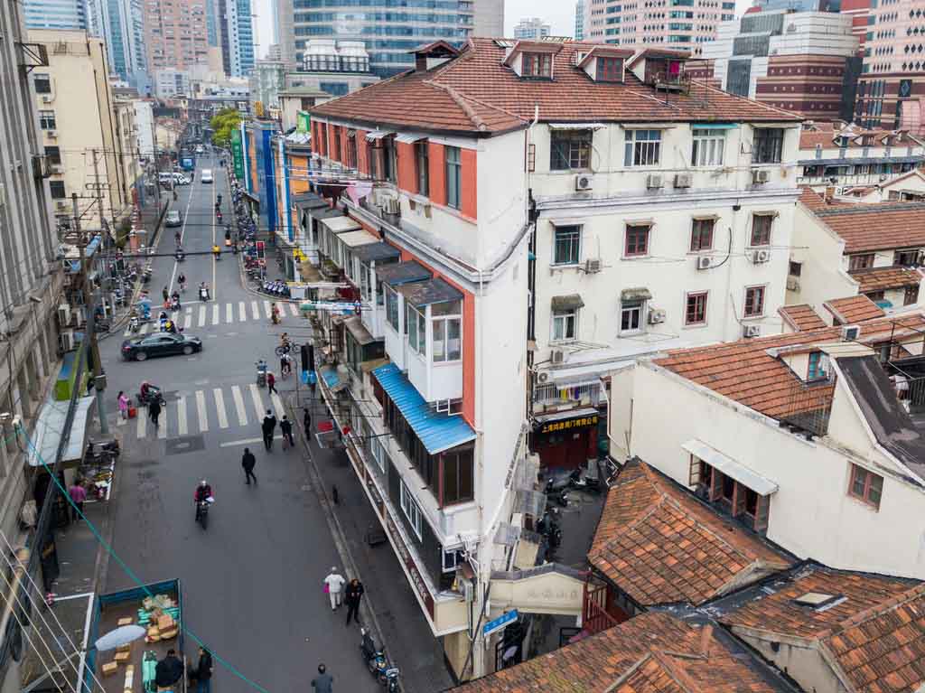 'Edifício de papel' em Shanghai torna-se viral na internet