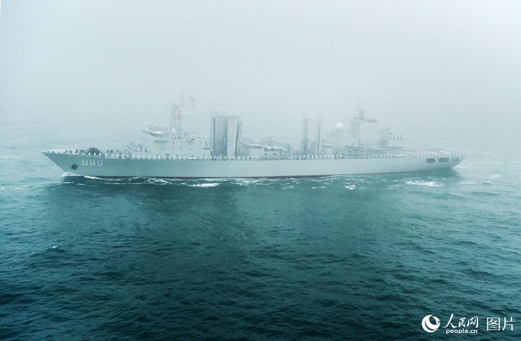 Galeria: Navios no desfile naval do 70º Aniversário da Marinha do ELP