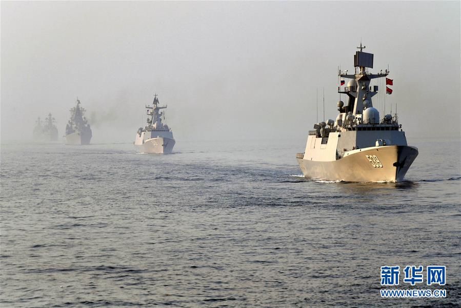 Exercício militar China-Rússia realizado com sucesso