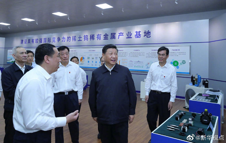 Xi Jinping visita província de Jiangxi