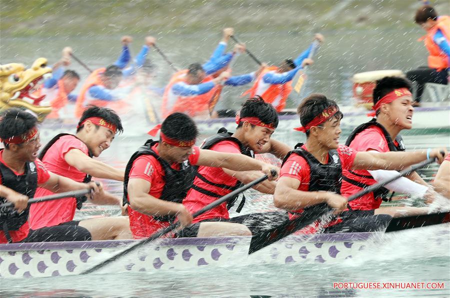 Eventos ao redor da China comemoram Festival do Barco-Dragão