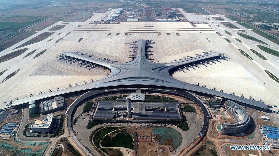 Qingdao: Aeroporto Jiaodong em fase de construção