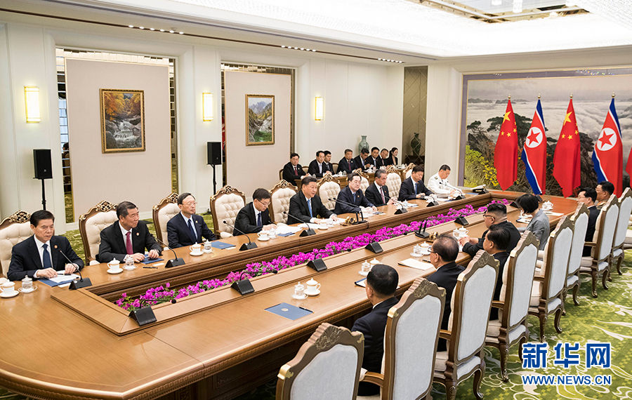 Xi diz que China apoia solução política da questão da Península Coreana