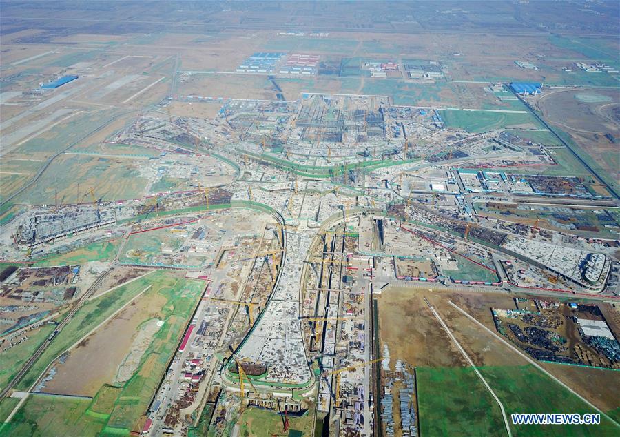 Galeria: Concluída a construção do novo aeroporto de Beijing
