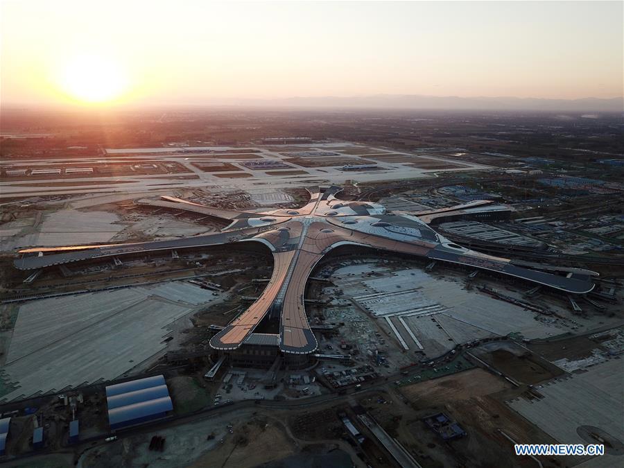 Galeria: Concluída a construção do novo aeroporto de Beijing