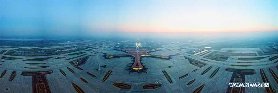 Galeria: Concluída a construção do novo aeroporto de Beijing