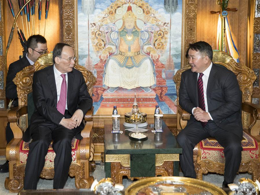 China pronta para promover ainda mais a parceria estratégica com a Mongólia, diz vice-presidente chinês