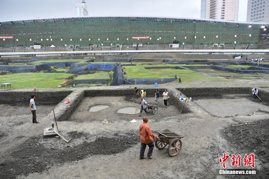 Galeria: descobertas arqueológicas no Centro de Esportes de Chengdu