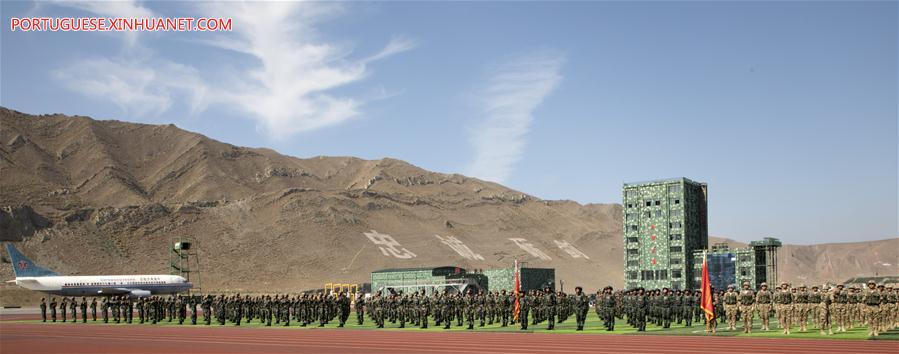 China e Quirguistão realizam exercício conjunto antiterrorismo
