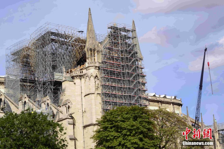 Reiniciado trabalho de restauro da Catedral de Norte-Dame de Paris