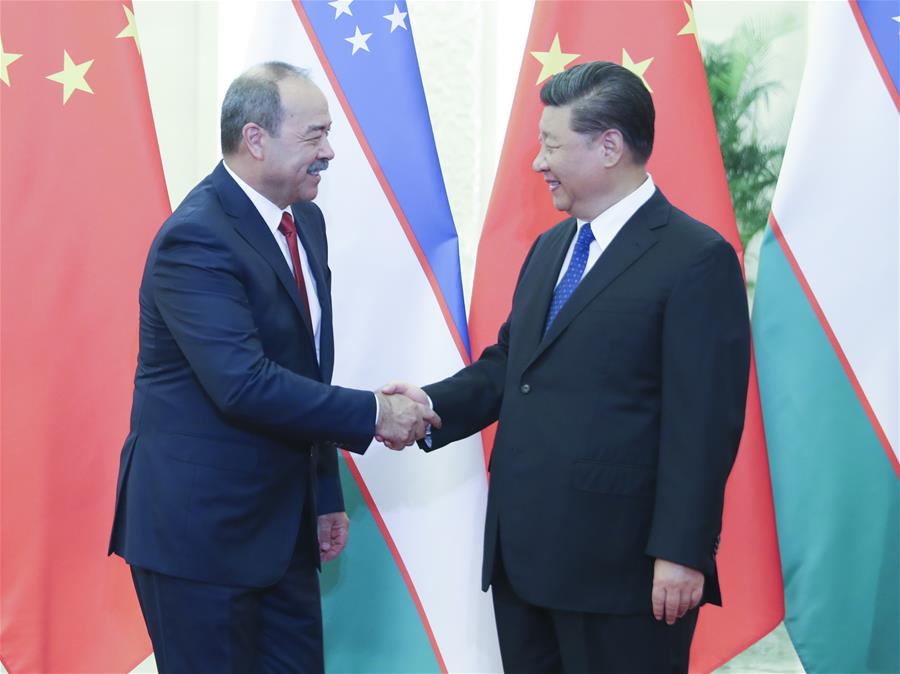 Xi pede que China e Uzbequistão promovam construção de qualidade do Cinturão e Rota