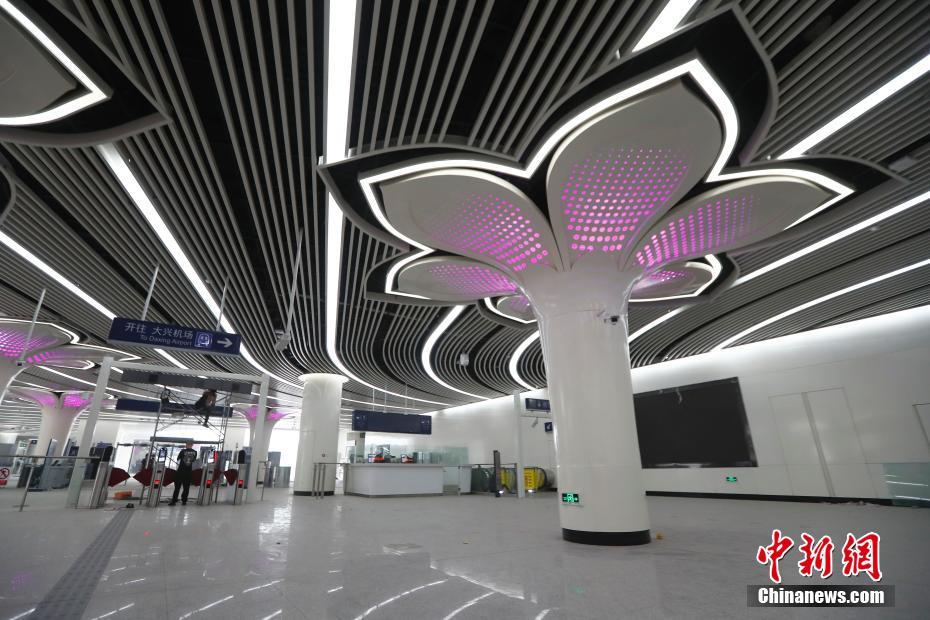 Metrô para Aeroporto de Daxing será inaugurado em setembro