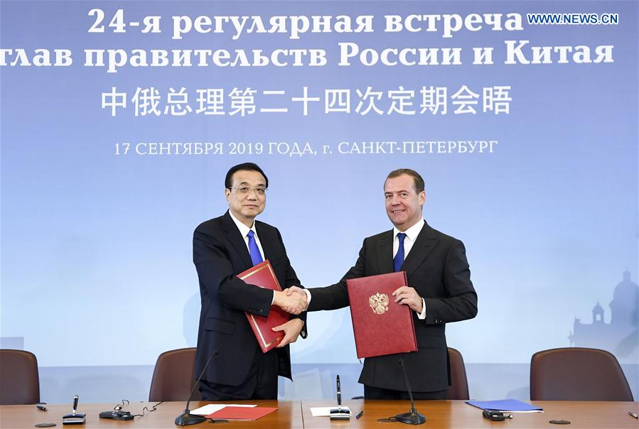 China e Rússia visam intensificar cooperação para duplicar volume comercial