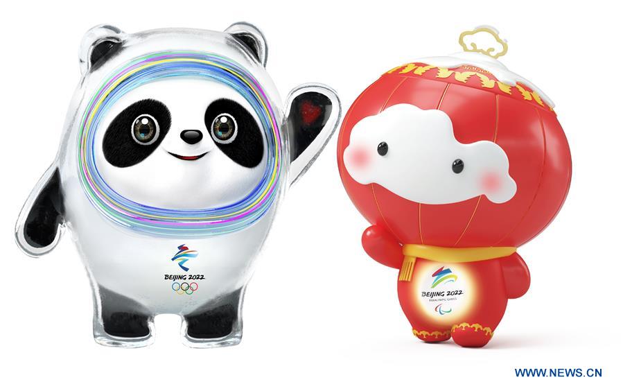 Beijing 2022 divulga mascotes dos Jogos Olímpicos e Paralímpicos de Inverno