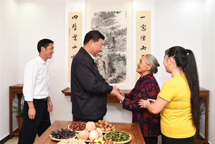 Xi enfatiza confiança e trabalho árduo durante inspeção no centro da China