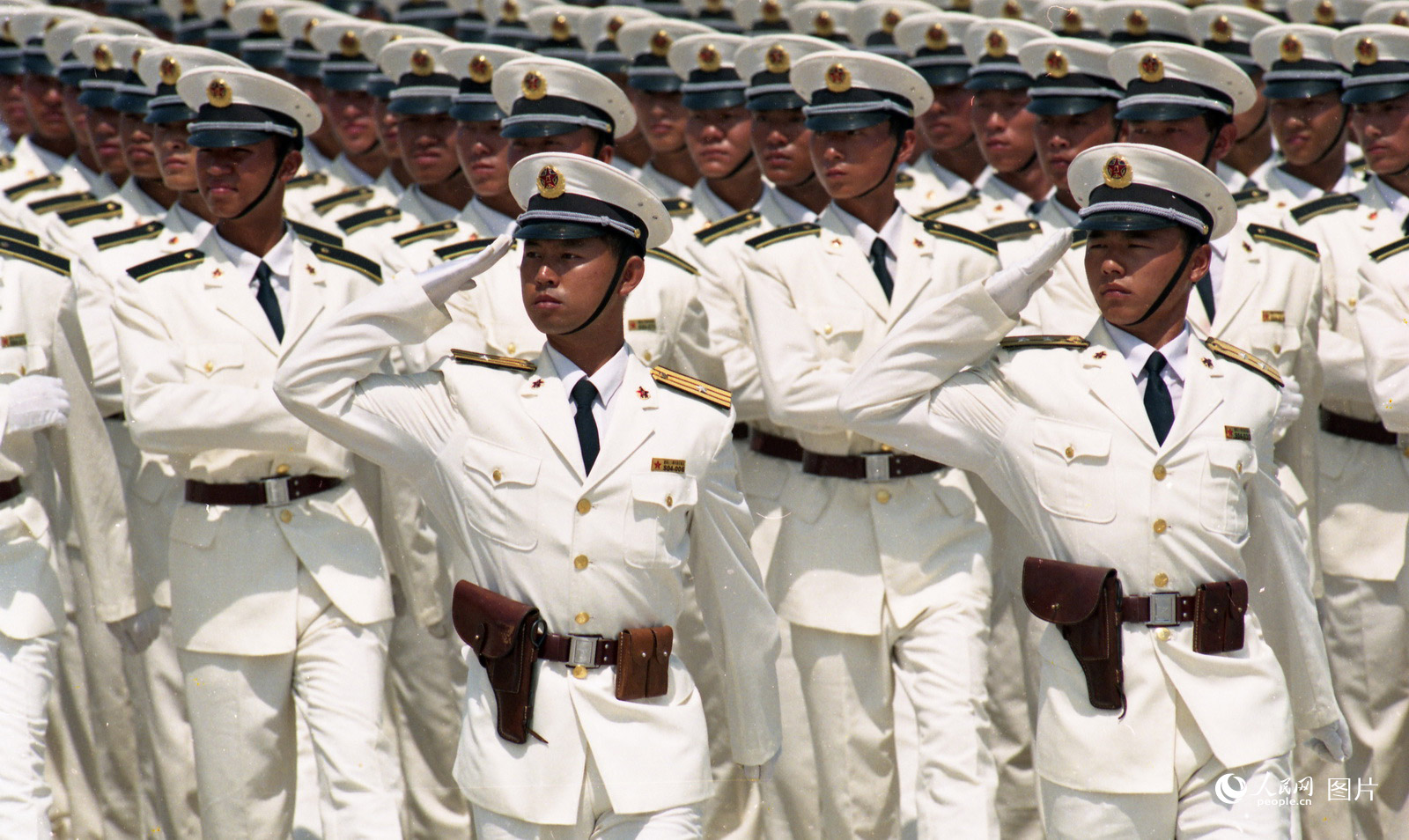 Galeria: parada militar celebrou 50º aniversário da fundação da Nova China (1999)