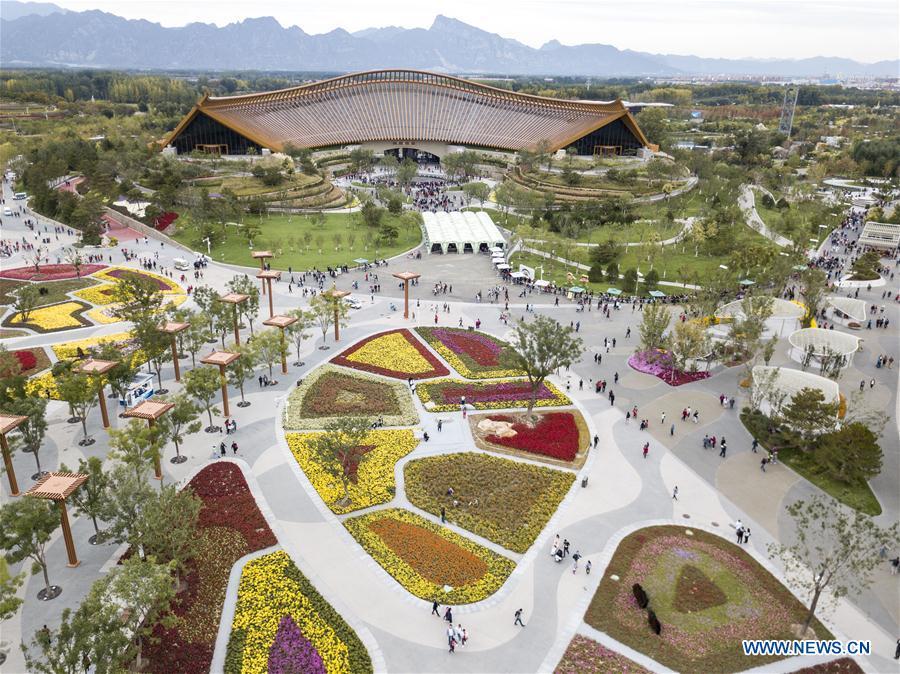 Exposição Internacional de Horticultura de Beijing encerrará em 9 de outubro