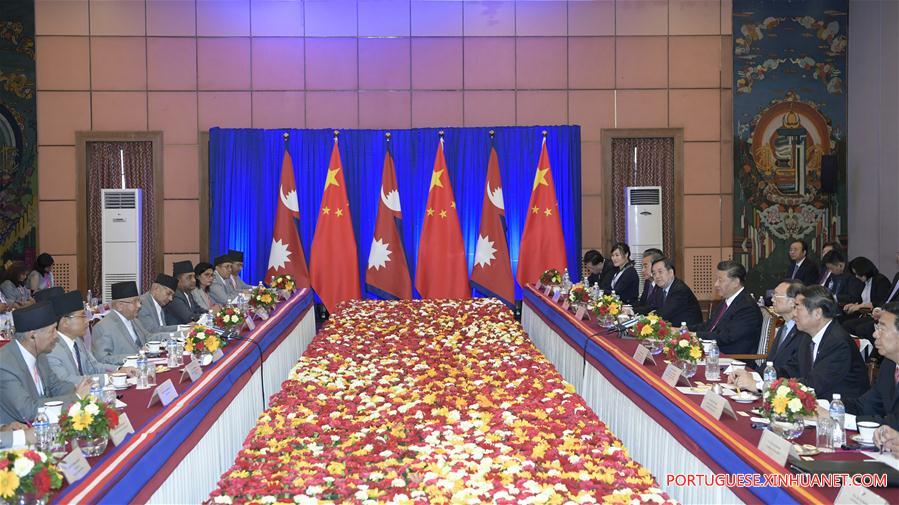 Xi diz que China avançará cooperação amistosa com Nepal