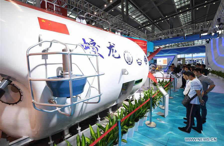 Exposição de Economia Marítima da China 2019 inaugurada em Shenzhen